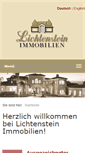 Mobile Screenshot of lichtenstein-immobilien.eu